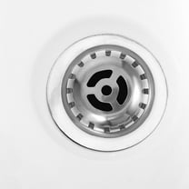 WORGEOUS 2 Pcs Stainless Steel Outdoor Floor Drain Cover Suitable For Balconies Yards And Roof Anti Blocking Dome Sink Drain Strainer Floor Drain Cover