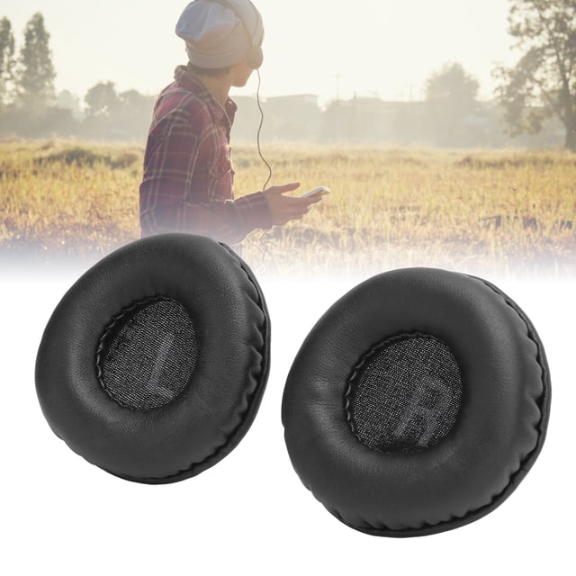 Cojines de Orejas de auriculares de 60 mM auriculares fáciles de reemplazar cuero artificial de alta para el hogar de 2.4 pulgones auriculares oficina de auriculares