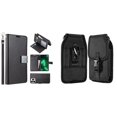 thumbnail image 1 of Bemz Pocket Clutch Wallet Case and Belt Holster Pouch for iPhone 14 Pro - Black, 1 of 9