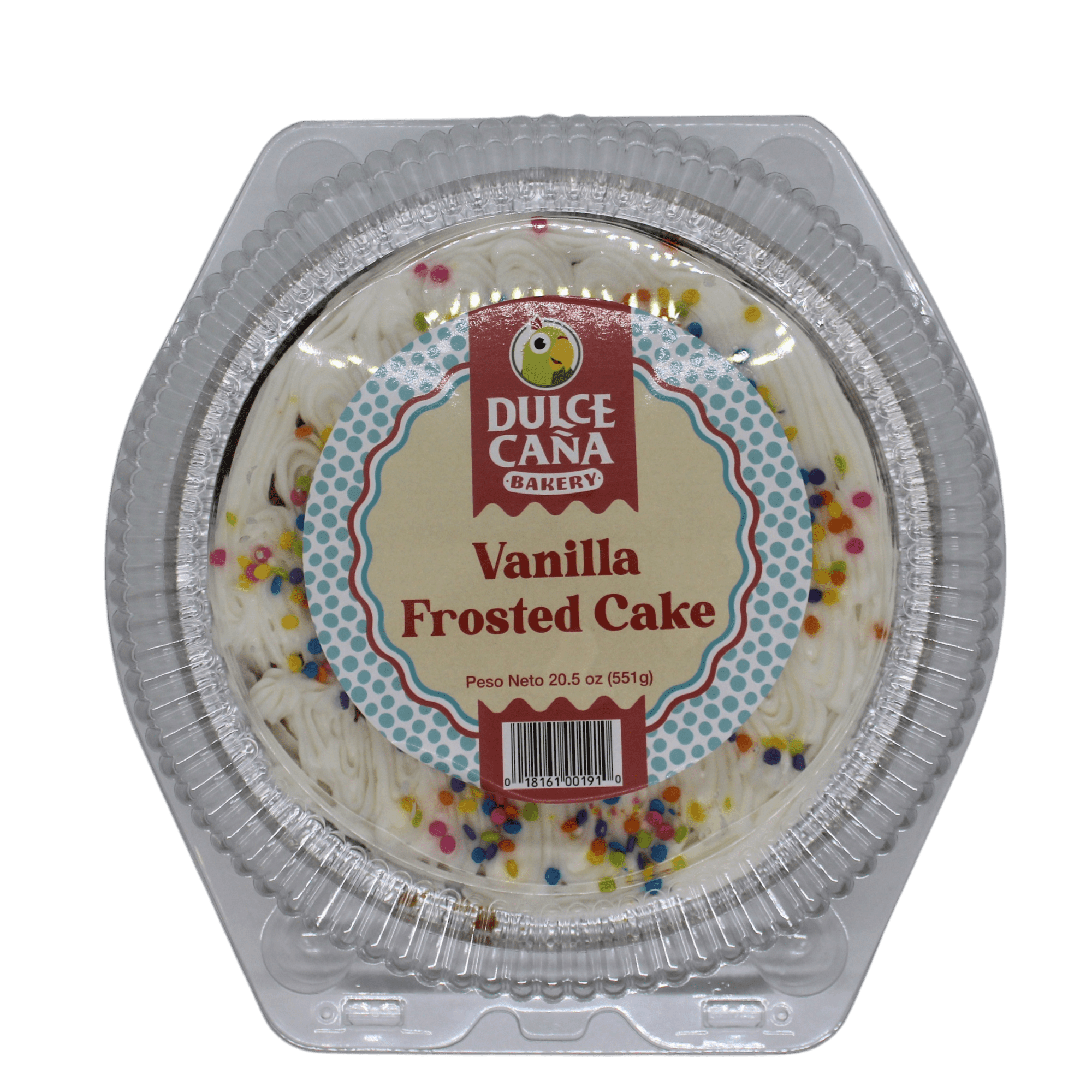 Dulce Cana Dulce Caña Bizcocho Frost Vainilla 8"