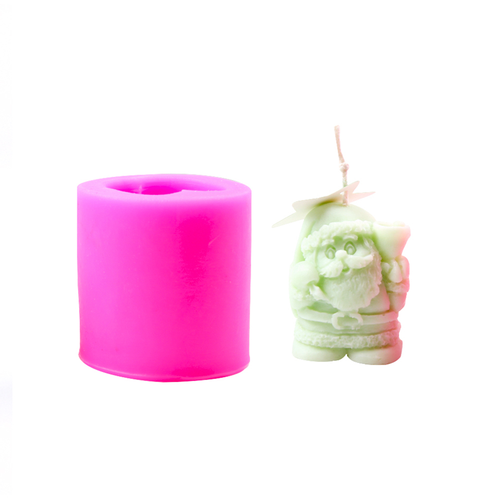 3D Silicone Christmas Tree Candle Mould for Diy Candle Making, Soap