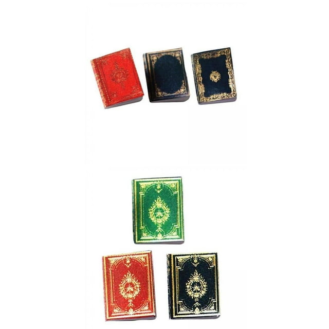 de Libros en Miniatura de :12, Estantería de para Casa de , , Juguete para de Imitación