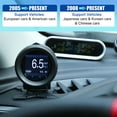 thumbnail image 2 of Unique Bargains Car X60 OBDII KMH MPH Digital Speedometer HUD Multi Meter Turbo Boost Pressure Meter Overspeed Alarm OBD2 Scanner, 2 of 8