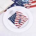 thumbnail image 3 of 4th of July Party Supplies Tableware, Nationalist Disposable Party Supplies Independence Day Veterans Memorial Red White And Blue Party Decorations, 3 of 6