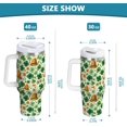 thumbnail image 3 of 30oz St. Patrick''s Day Stainless Steel Vacuum Insulated Tumbler Superior Drinking Cup with Lid and Straw,Insulated Cup for Water, Iced Tea or Coffee Smoothie 21343045, 3 of 6