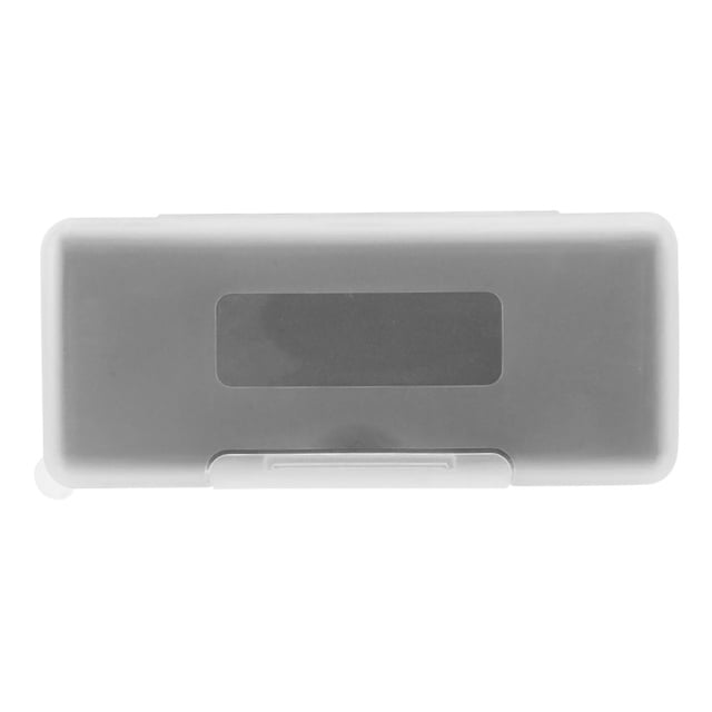 Likrtyny M.2 2280 SSD Estuche Portátil Plástico Protección Antiestática Del Soporte Memoria (blanco)