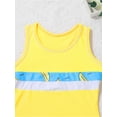 thumbnail image 3 of inhzoy Kids Girls Swimwear Racer Back Tank Top with Boyshort Tankini Set, 3 of 6