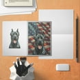 thumbnail image 4 of Patriotic Cane Corso Stained Glass Portrait American Flag 5x7in Folded Greeting Card Italian Mastiff Dog Lover Gifts Idea Single Note Card with Envelope - 01010, 4 of 5