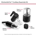 thumbnail image 2 of Paquete inalámbrico KitchenAid Go™ con batidora de mano y picadora de alimentos, 2 of 7