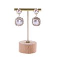 thumbnail image 1 of (Accesorios no incluidos) Colgante collar colgador pendientes de metal de nogal soporte de exhibición joyería estante de almacenamiento de joyería,, 1 of 2