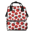 thumbnail image 1 of Fotbe Cartoon Ladybug Mochila Maternidad - Lona de Sarga Impermeable, Mochila de Pañales de Gran Capacidad con Múltiples Bolsillos y Correas Ajustables, 1 of 6