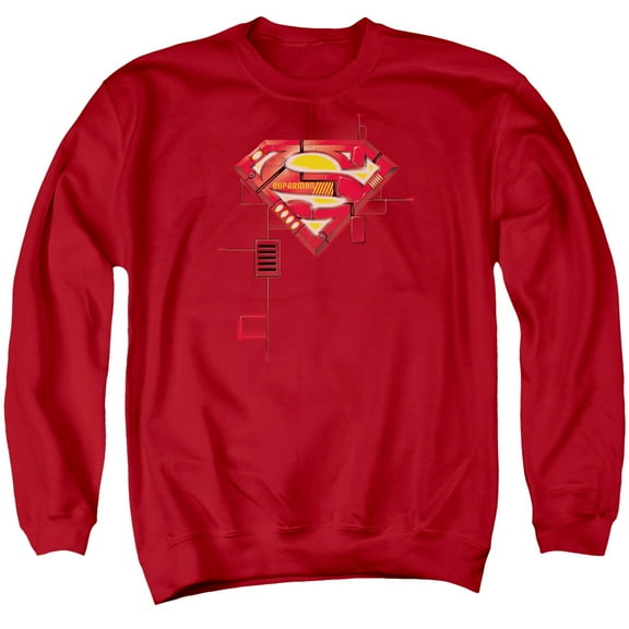 Superman - Super Mech Shield - Crewneck Sweatshirt - X-Large