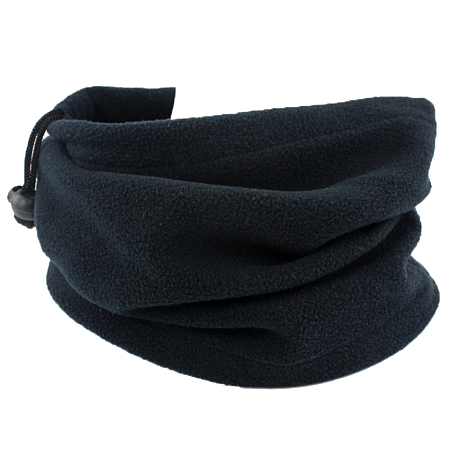Details about   Winter Faux Fleece Neck Gaiter Warmer Cycling Drawstring Face Cover Scarf Tube 