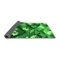 thumbnail image 2 of Ahgly Company Indoor Square Abstract Green Modern Area Rugs, 6' Square, 2 of 4