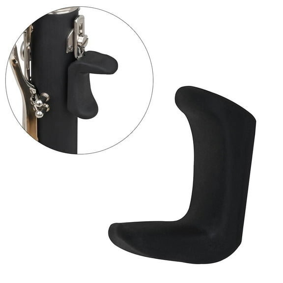 Silicone Clarinet Thumb Rest Rubber Cushion for Oboe Clarinet Instruments 1.5mm Opening Thickness
