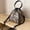 A, variant on Womens Print Bucket Handbag Adjustable Strap Crossbody Purse Ring‑shaped Top Handle Messenger Bag