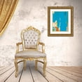 thumbnail image 3 of Weiss, Jan 20x24 Gold Ornate Wood Framed with Double Matting Museum Art Print Titled - Aqua Tide, 3 of 4