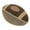 Green, variant on Pet Life ® 'Pugskin' Durable Oxford Nylon and Mesh Plush Squeaky Football Dog Toy