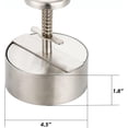 thumbnail image 3 of Prensa de hamburguesas de acero inoxidable, plancha plana para hacer hamburguesas y hamburguesas, 3 of 5