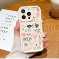 thumbnail image 3 of Funny Graffiti Letter Love Heart Star Soft Phone Case Compatible with iPhone Case (White,iPhone 14 Plus), 3 of 5