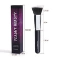 thumbnail image 3 of Tignapoo MAANGE Portable Flat Top Foundation Brush - Soft Fiber, Travel-Friendly Makeup Tool for All Skin Types, 3 of 6
