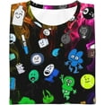 thumbnail image 5 of Boys Girls Battle for Dream Island Bfdi 3D Graphic T-Shirts Short Sleeve Tees Shirt for Kids, 5 of 7