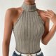 thumbnail image 1 of Fiudx Camisas de Mujer Blusa Informal Sin Mangas con Cuello Redondo y Cuello Redondo para Mujer a La Moda, 1 of 5