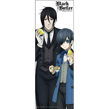 Tall Wall Scroll - Black Butler Sebastian & Ciel Book of Circus ge86383
