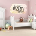 thumbnail image 3 of Quotes & Sayings Wall Decals for Girls Bedroom - Girly Quote on Watercolour Background Girl DIY & Creativity Boy Girl Bedroom Wall Sticker - Size: 20 In x 14 In, 3 of 5