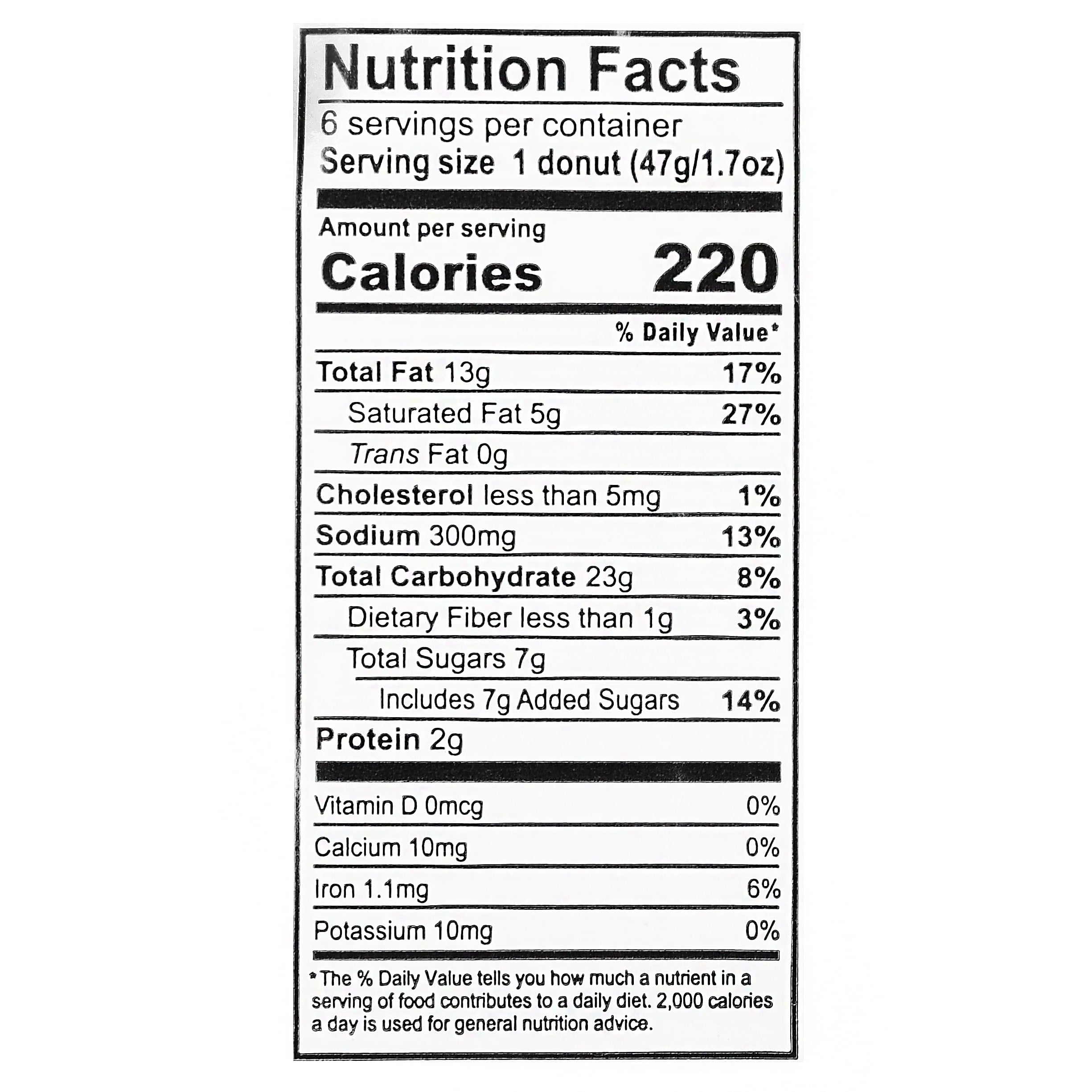 Chocolate Cake Donut Nutrition Facts Besto Blog