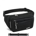 thumbnail image 1 of Riñonera Oxpecker Negra impermeable con Correa Ajustable para Hombres y Mujeres, 1 of 2