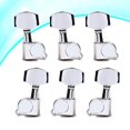 thumbnail image 3 of Miangastore 6 PCS Sealed Inline Electric Guitar String Tuning Pegs Keys Thread Bushing Machine Heads Tuners Set Finish Left Right Hand 3L3R for Strat Stratocaster Guitar, 3 of 8