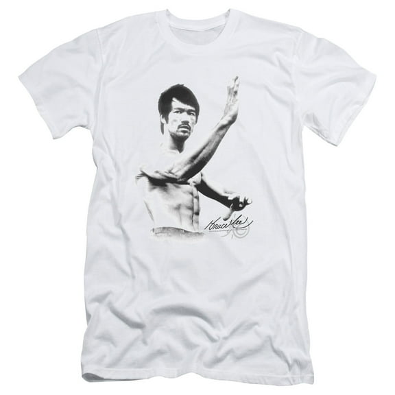 Bruce Lee Serenity S/S Adult 30/1 T-Shirt White