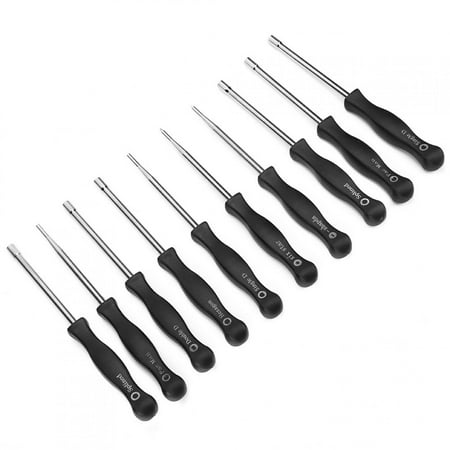 

Tebru Screwdriver 10PCs Durable Screwdriver Set Engineering Plastic Industry For Carburetor