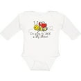 thumbnail image 3 of Inktastic Bee Future Big Sister Girls Long Sleeve Baby Bodysuit, 3 of 5