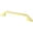 Soft Gold, variant on R. Christensen by Berenson 6070-1048-C 128 mm Center to Center Right Cabinet Pull, White