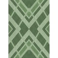 thumbnail image 1 of Ahgly Company Indoor Rectangle Patterned Forest Green Novelty Area Rugs, 4' x 6', 1 of 6