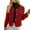 Red, variant on RQYYD Womens Quilted Lightweight Jackets Button Down Puffer Jacket Coats Padded Outwear with Pockets