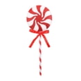 thumbnail image 2 of 5 Pack Lollipop Christmas Tree Ornaments, Candy Cane Peppermint Hanging Pendant Decor, 2 of 5