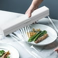 thumbnail image 4 of Cling Film Cutter Magnetic Cling Wrap Dispenser Plastic Wrap Dispenser with Cutter Reusable Food Cling Wrap Film Cutter Tin Aluminum Foil Dispenser with Cutter for Kitchen Home, 4 of 10