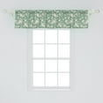 thumbnail image 2 of Ambesonne Floral Window Valance, Victorian Rose Bouquet, 54" X 12", Reseda Green Cream, 2 of 3