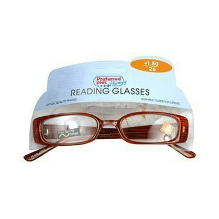 Reading Glasses 1.50 Power By Kpp Frame Size: R269, 1 Ea ...