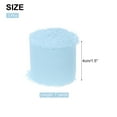 thumbnail image 2 of Unique Bargains Chiffon Ribbon, 1.5"x7 Yard Silk Ribbon Sky Blue Tulle Satin Fabric Ribbon for Gift Wrapping,3pcs, 2 of 7