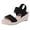 Black, variant on Vedolay Sandals Sandals for Women Summer Wedges Peep Toe Walking Slides Sandals,Black 8