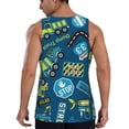 thumbnail image 3 of Gaeub Dump Truck Men's Athletic Tank Top, Workout Sleeveless Shirts, Running Tank Tops for Gym, Running, Training - XX-Large, 3 of 9