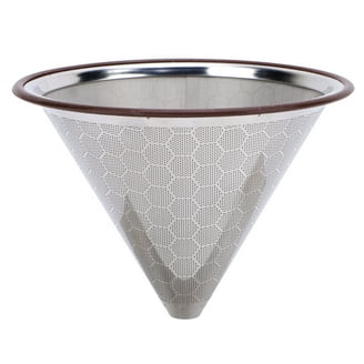 Plastic V60 Pour Over Coffee Dripper Size 02 (1-4 Cups) With Free Coffee Scoop - Large Single Hole Design 3 thumbnail image