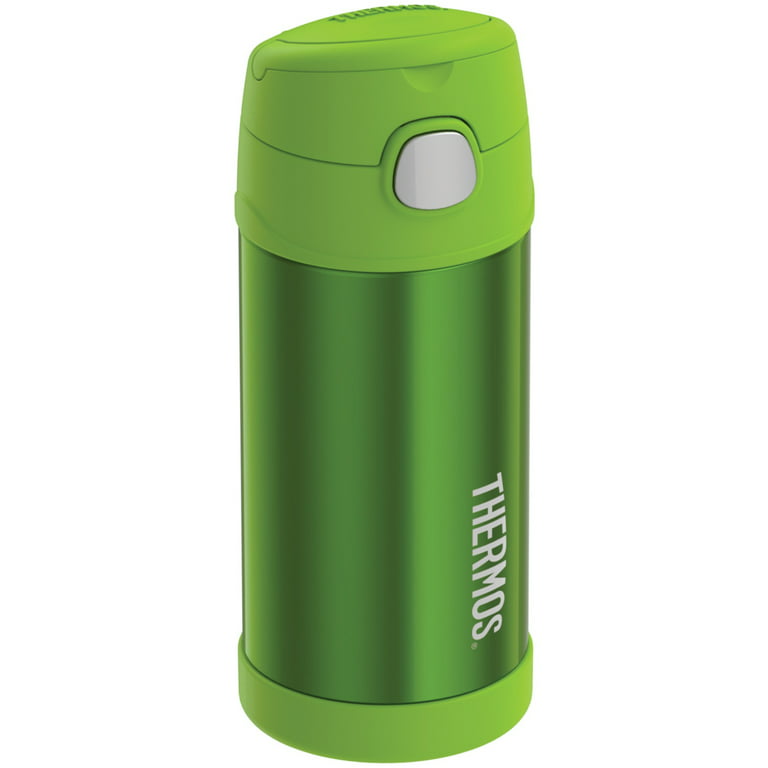 Thermos 12 oz. Funtainer Insulated Stainless Steel Bottle- Lime/Orange