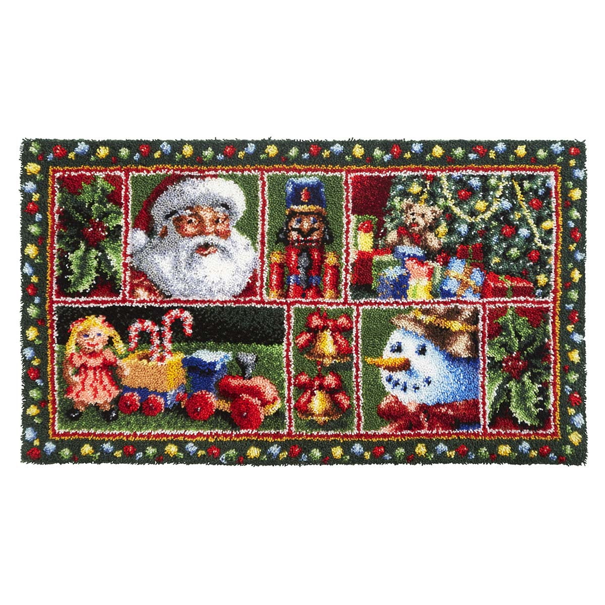 Herrschners® Christmas Fever Latch Hook Kit