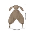 thumbnail image 2 of Baby Saliva Towel Soft Newborn Soothe Appease Towel Infant Bunny Sleeping Dolls, 2 of 21