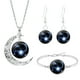 thumbnail image 1 of Fiudx Conjunto de Joyas de Constelación, Delicado Collar Astrológico, Pendientes y Pulsera a Juego, Estilo Único para Uso Diario, Regalo Perfecto para Mujeres, Cumpleaños o Aniversarios, Diseño Multi, 1 of 3